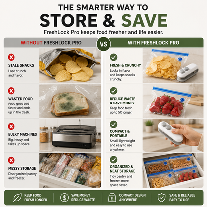 FreshLock Pro Snack Sealer