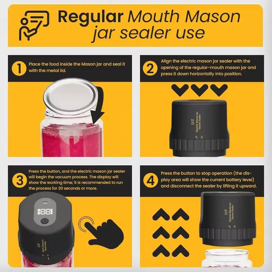 Wholesale Kitchen Tool Automatic Kits, Food Storage, Regular Mouth Cans, LIDS, Electric Cans, Vacuum Sealing Machines