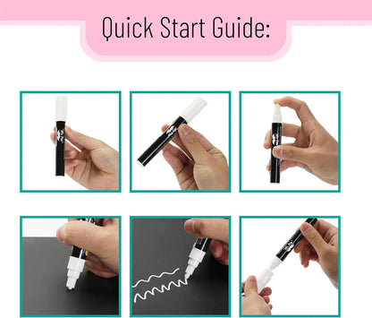 White Liquid Chalk Markers