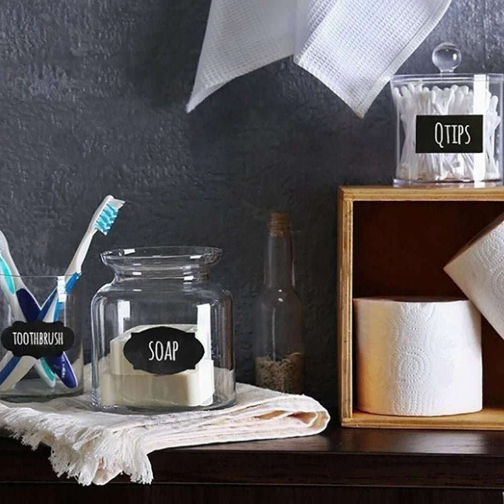 5 Sheets Chalkboard Labels Stickers