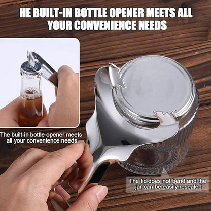 Stainless Steel Mason Jar Bottle Opener