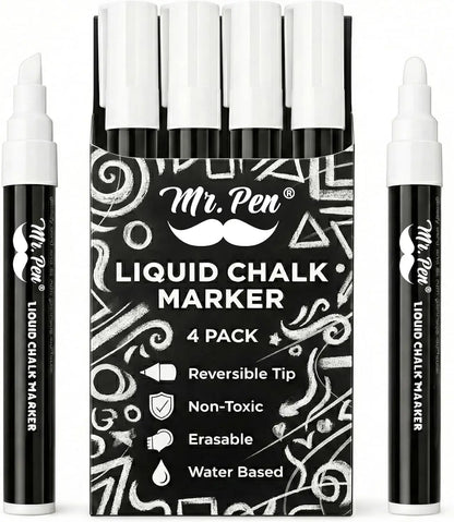 White Liquid Chalk Markers