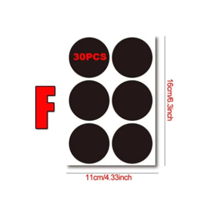 5 Sheets Chalkboard Labels Stickers