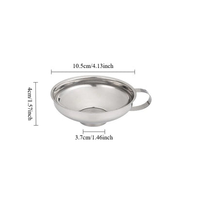 Stainless Steel Wide Mouth Canning Funnel