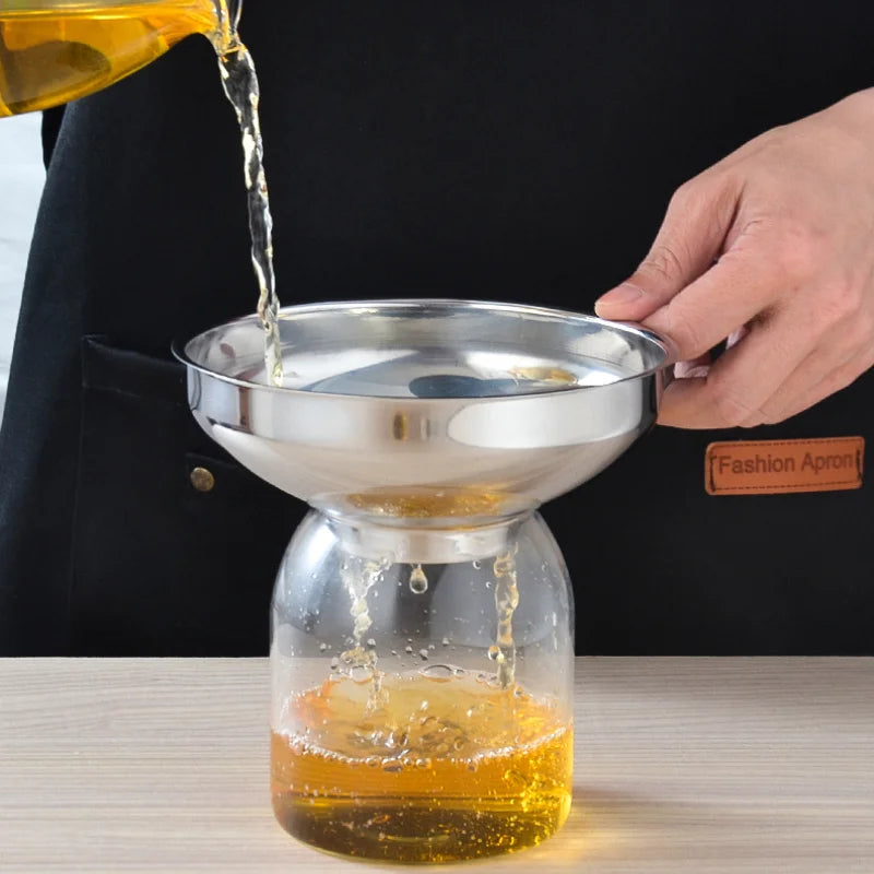 Stainless Steel Wide Mouth Canning Funnel
