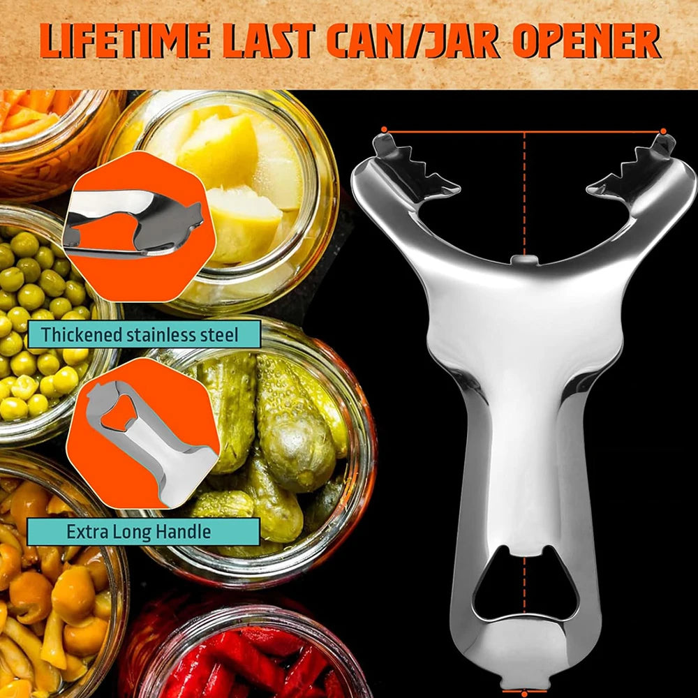 Stainless Steel Mason Jar Bottle Opener