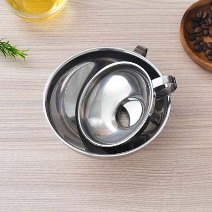 Stainless Steel Wide Mouth Canning Funnel
